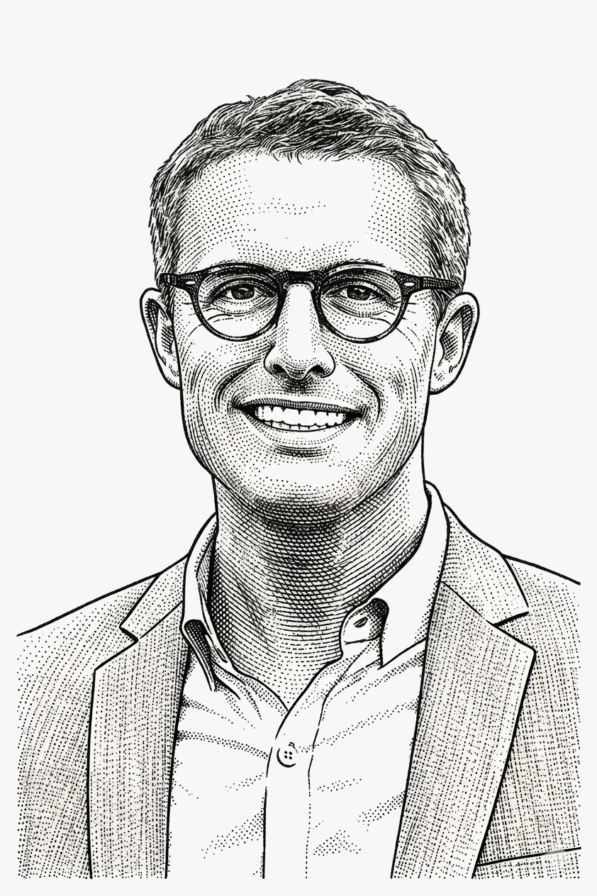 Portrait of Justin Buell, founder of Scout Lunar